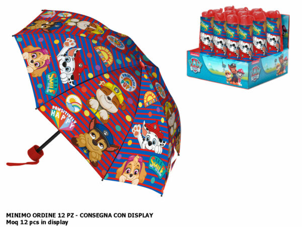 OMBRELLO PIEGH 52/8 PAW PATROL